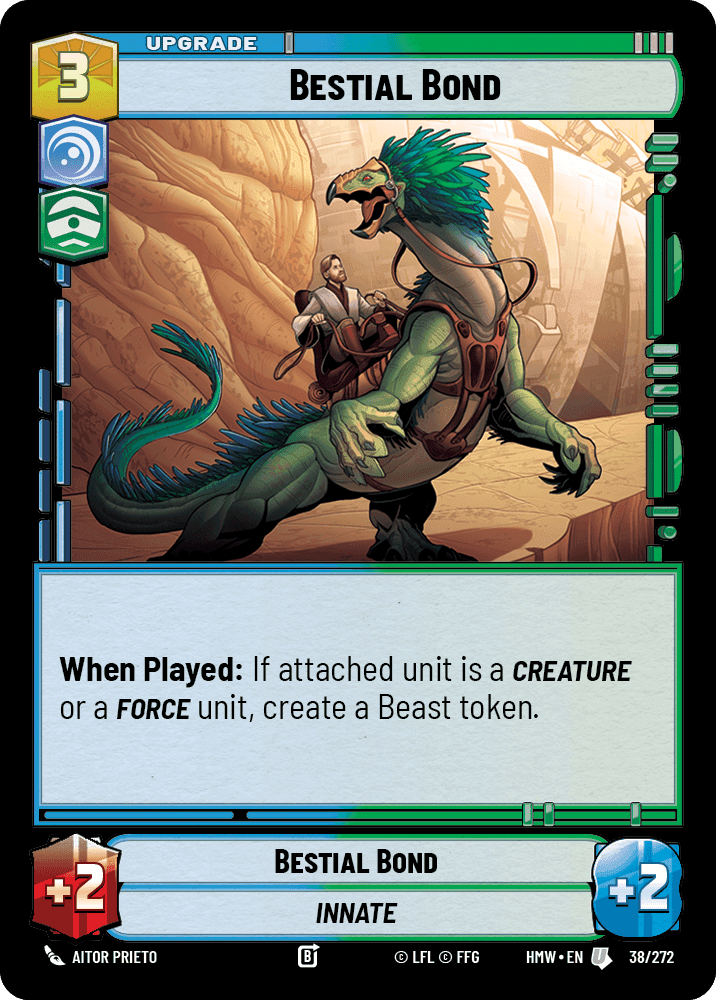 Bestial Bond, Standard