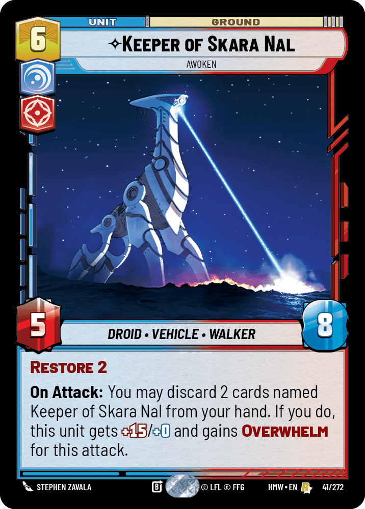 Keeper of Skara Nal, Awoken, Standard