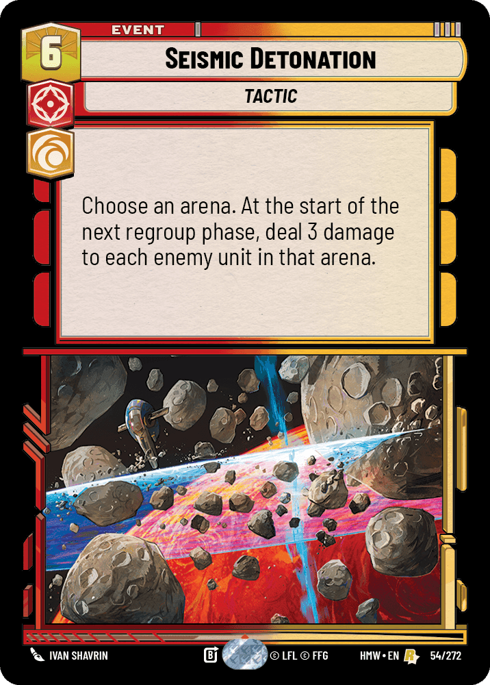Seismic Detonation, Standard