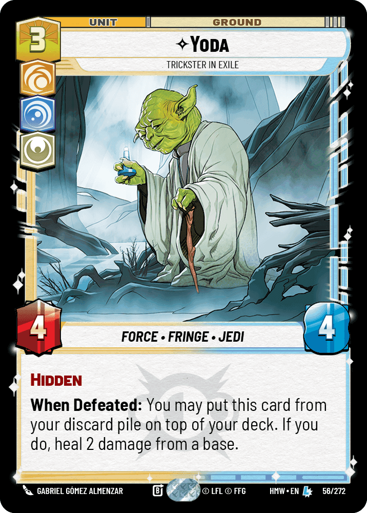 Yoda, Trickster in Exile, Standard
