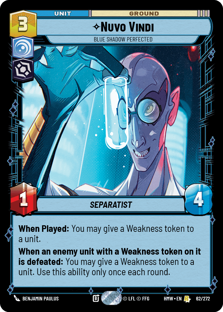 Nuvo Vindi, Blue Shadow Perfected, Standard
