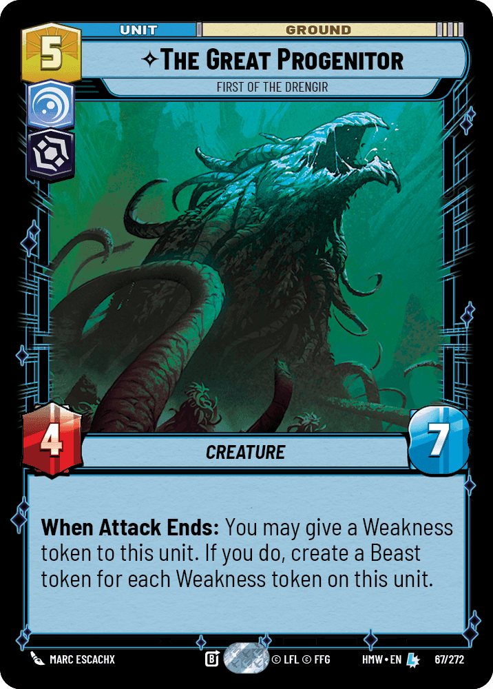 The Great Progenitor, First of the Drengir, Standard
