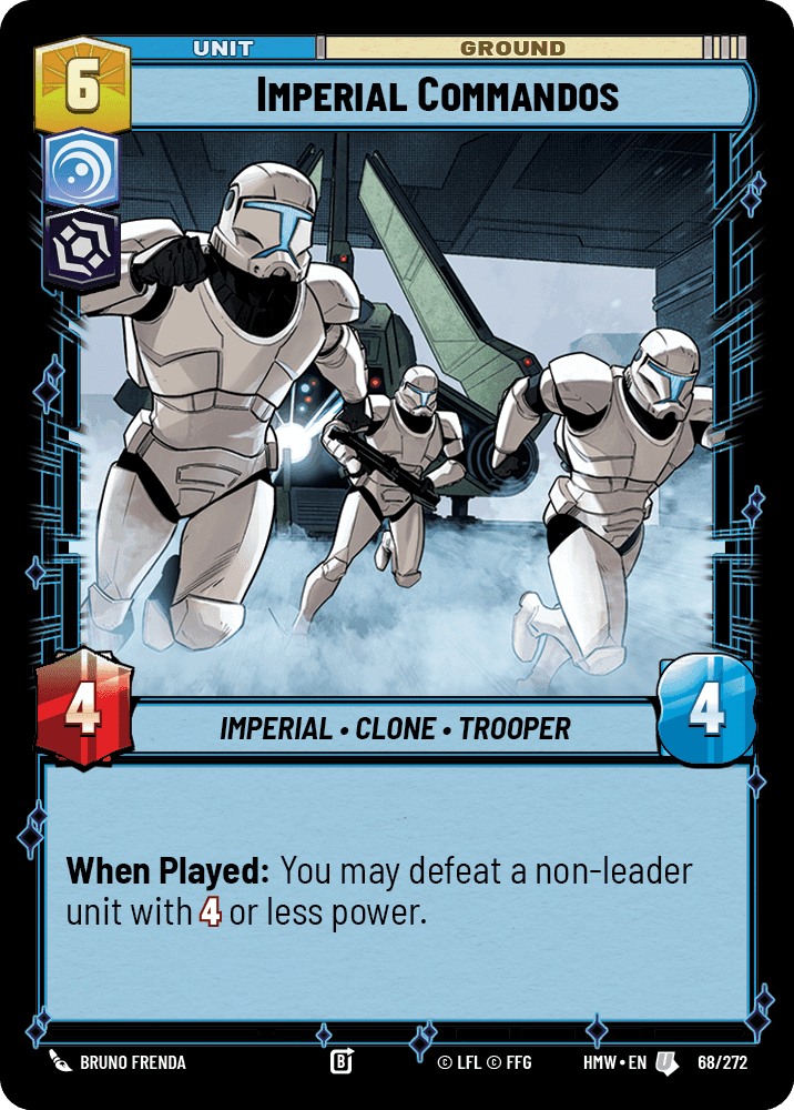 Imperial Commandos, Standard