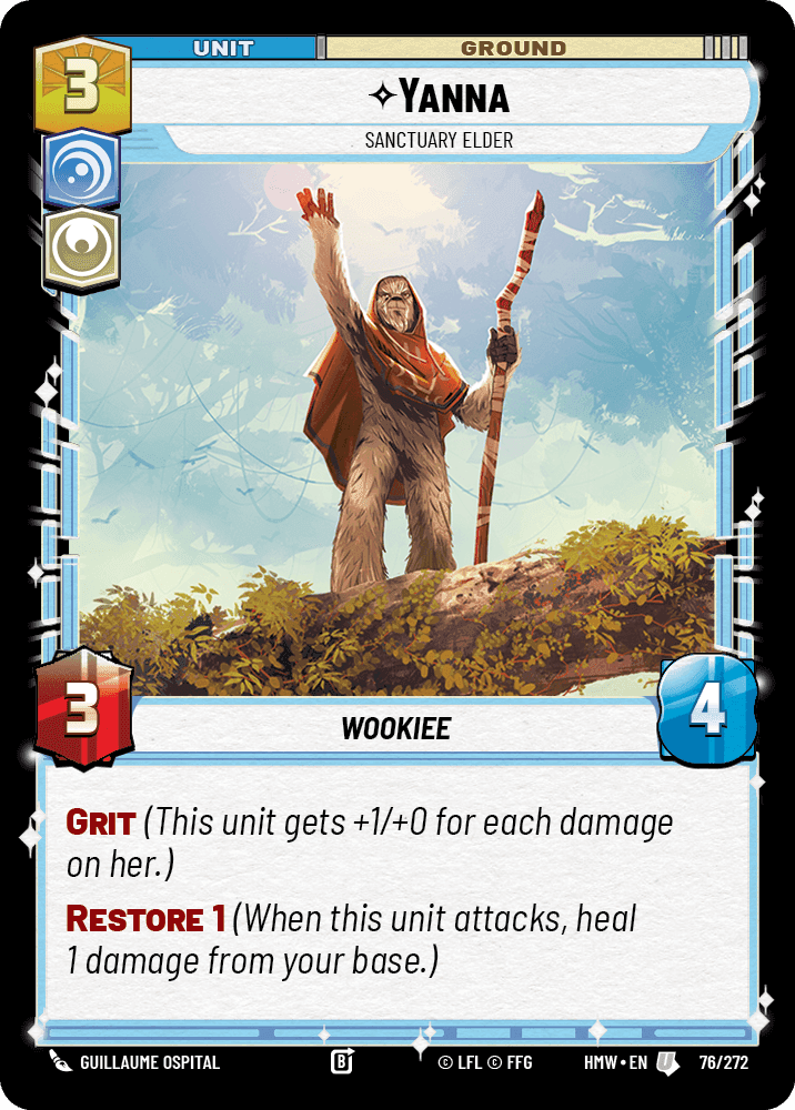 Yanna, Sanctuary Elder, Standard