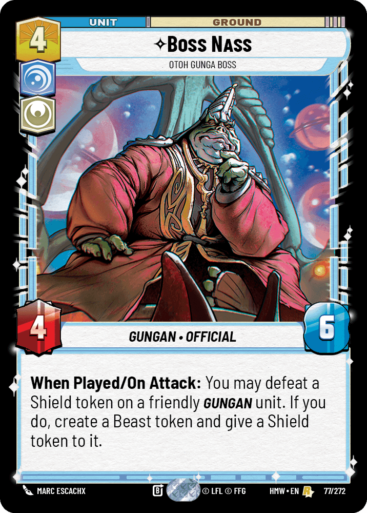 Boss Nass, Otoh Gunga Boss, Standard