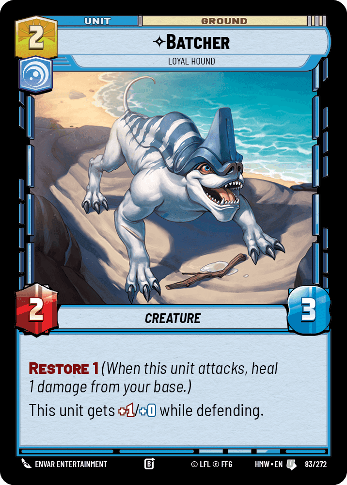Batcher, Loyal Hound, Standard