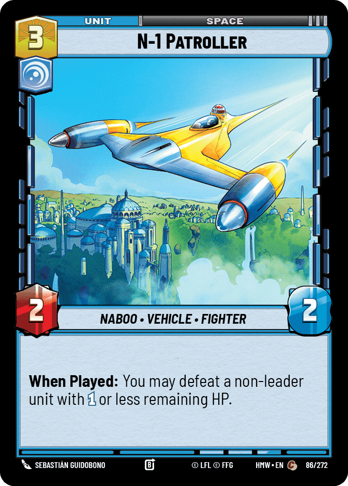 N-1 Patroller, Standard