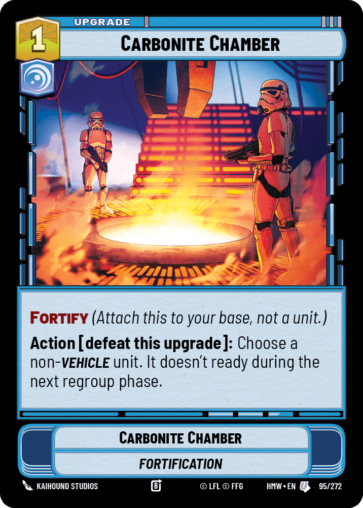 Carbonite Chamber, Standard