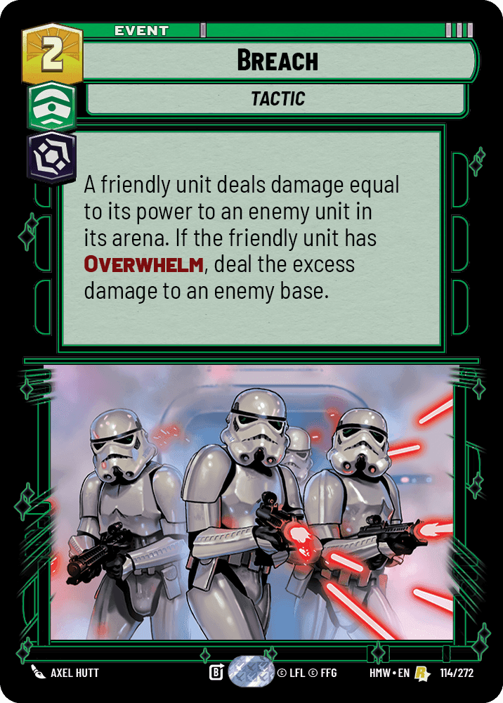 Breach, Standard