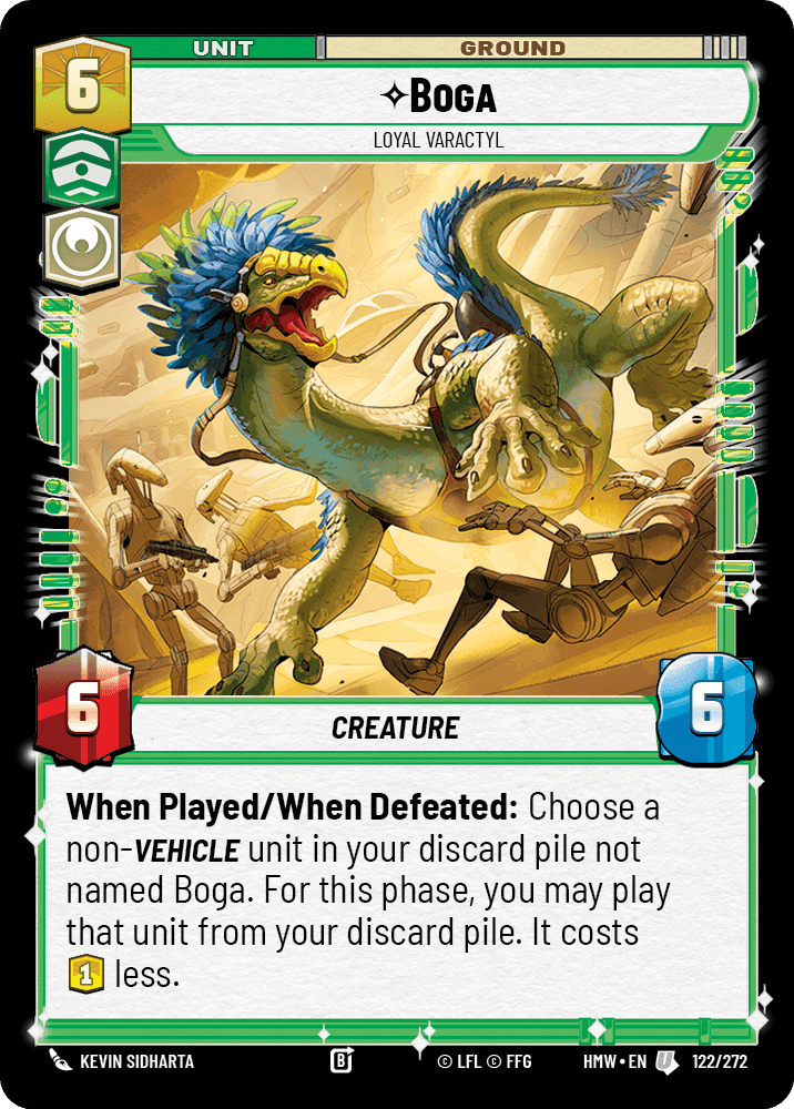 Boga, Loyal Varactyl, Standard