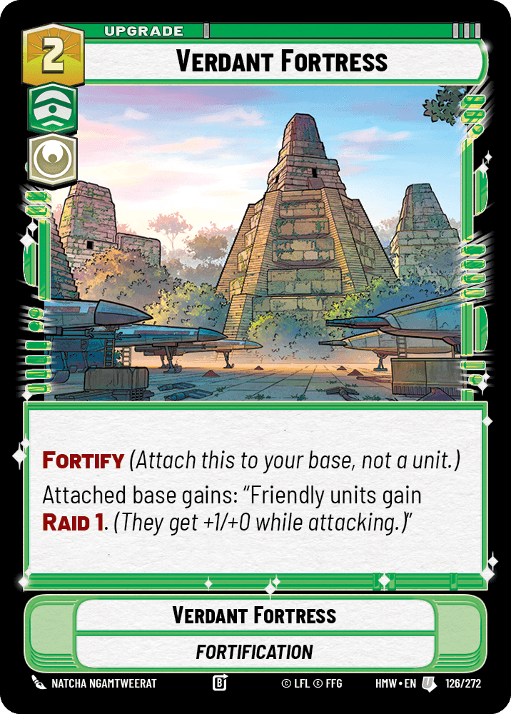 Verdant Fortress, Standard