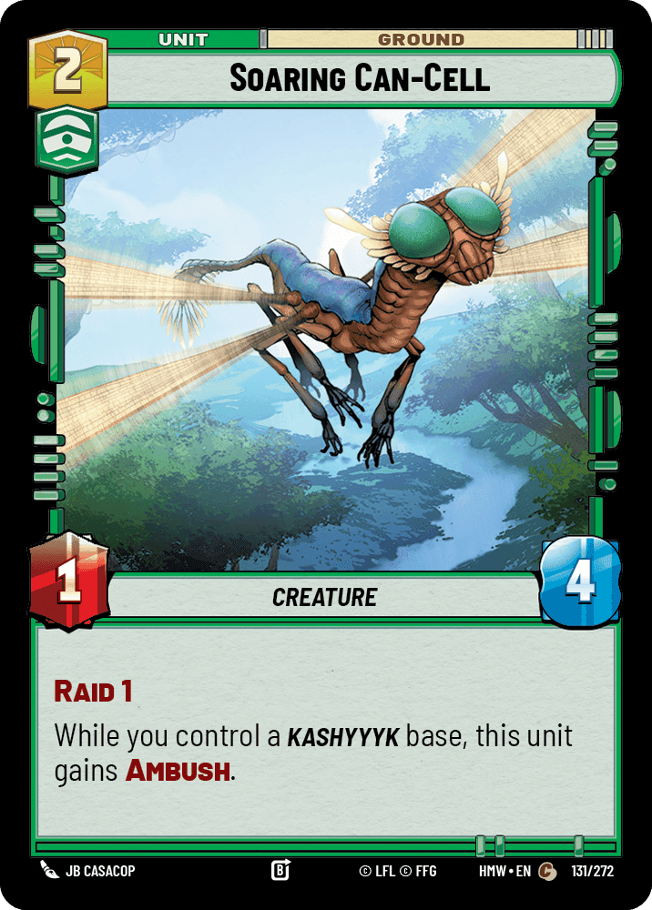 Soaring Can-Cell, Standard