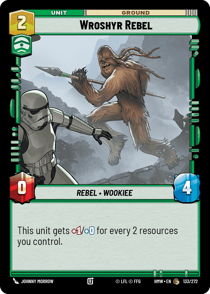 Wroshyr Rebel, Standard