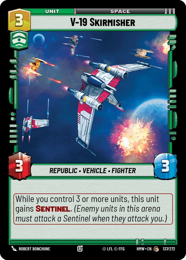 V-19 Skirmisher, Standard