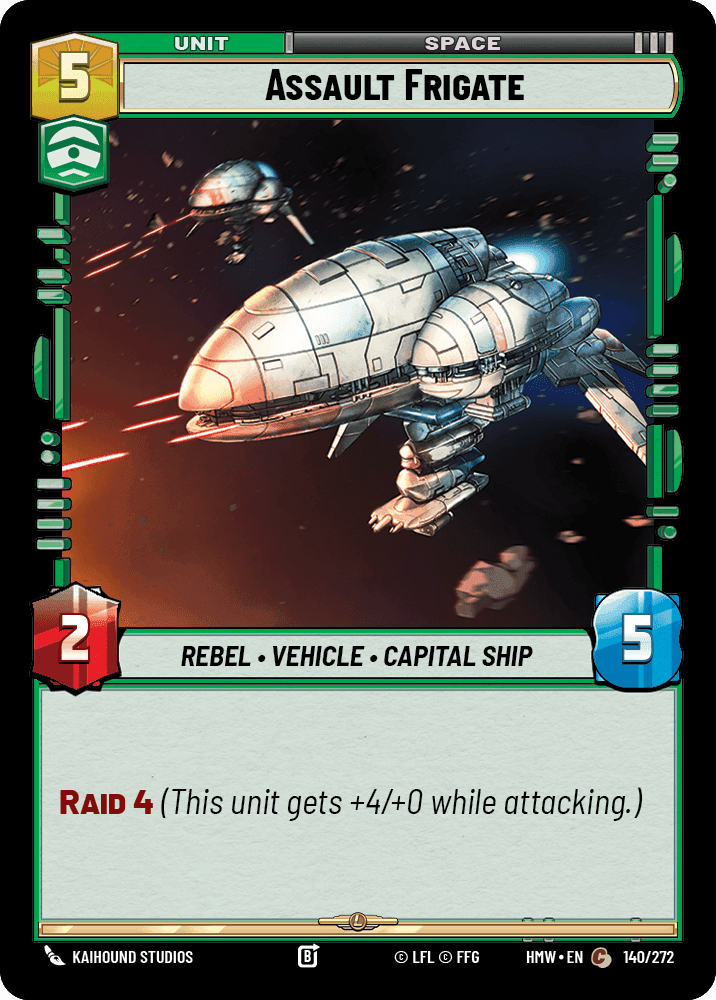 Assault Frigate, Standard