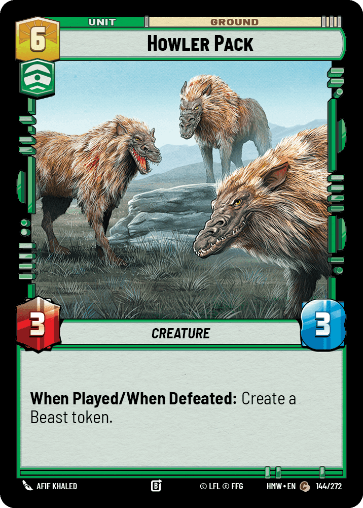 Howler Pack, Standard