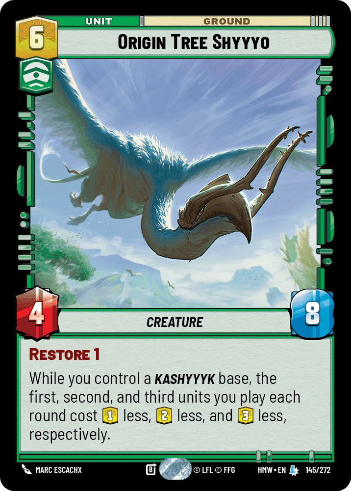 Origin Tree Shyyyo, Standard