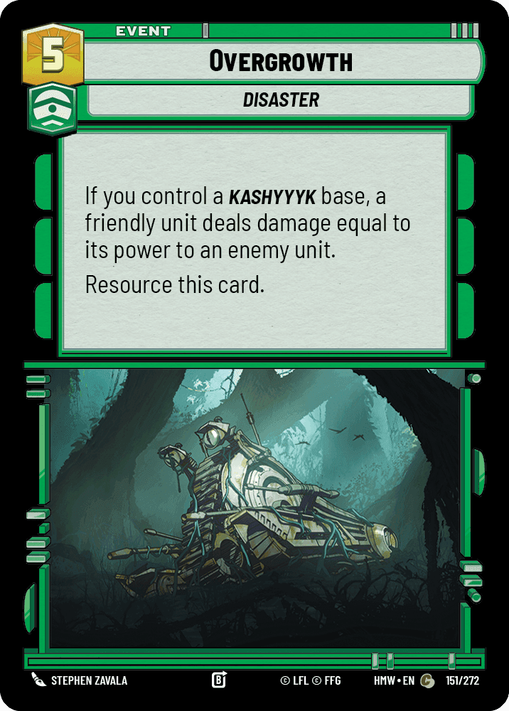 Overgrowth, Standard