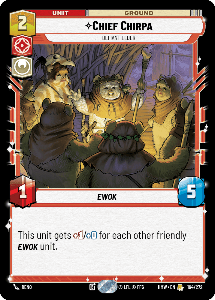 Chief Chirpa, Defiant Elder (Standard)