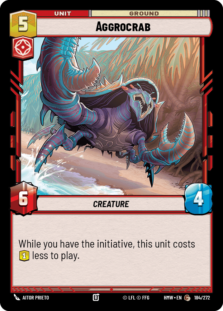 Aggrocrab, Standard
