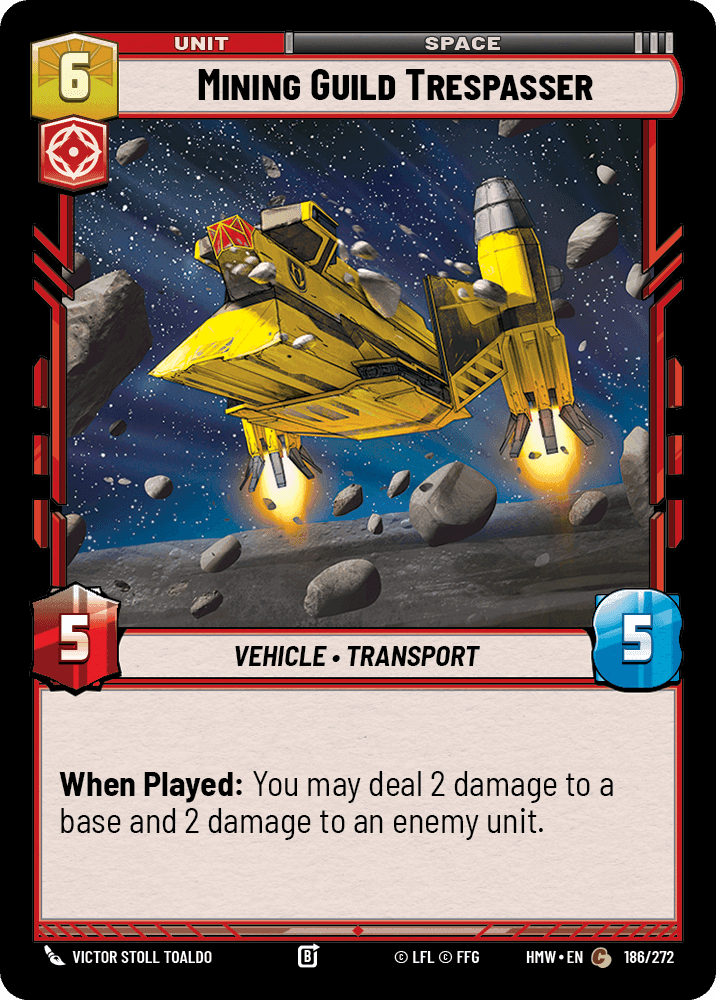 Mining Guild Trespasser, Standard