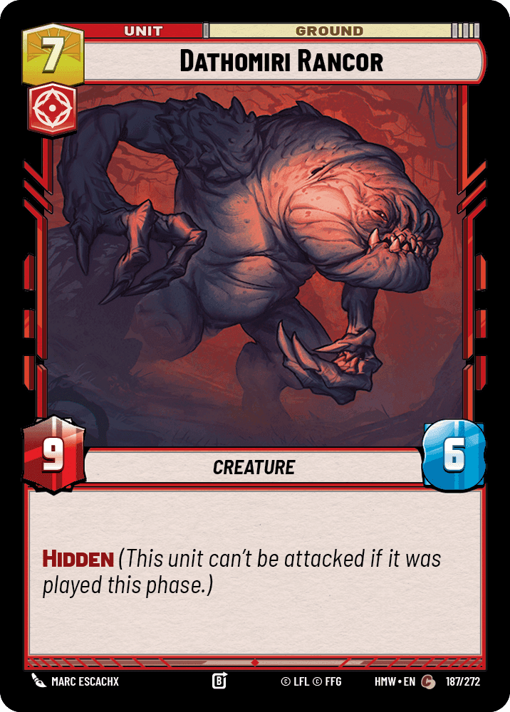 Dathomiri Rancor, Standard