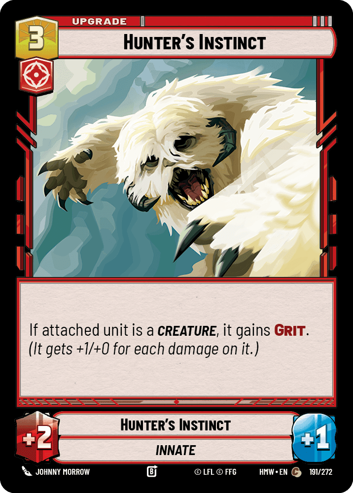 Hunter's Instinct, Standard