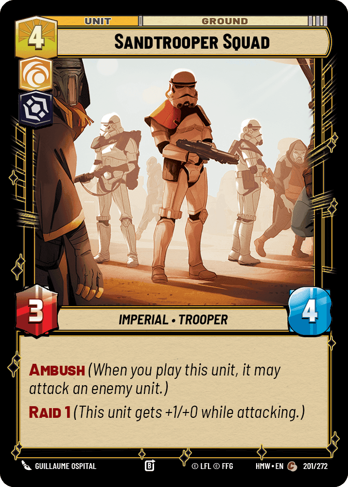 Sandtrooper Squad, Standard