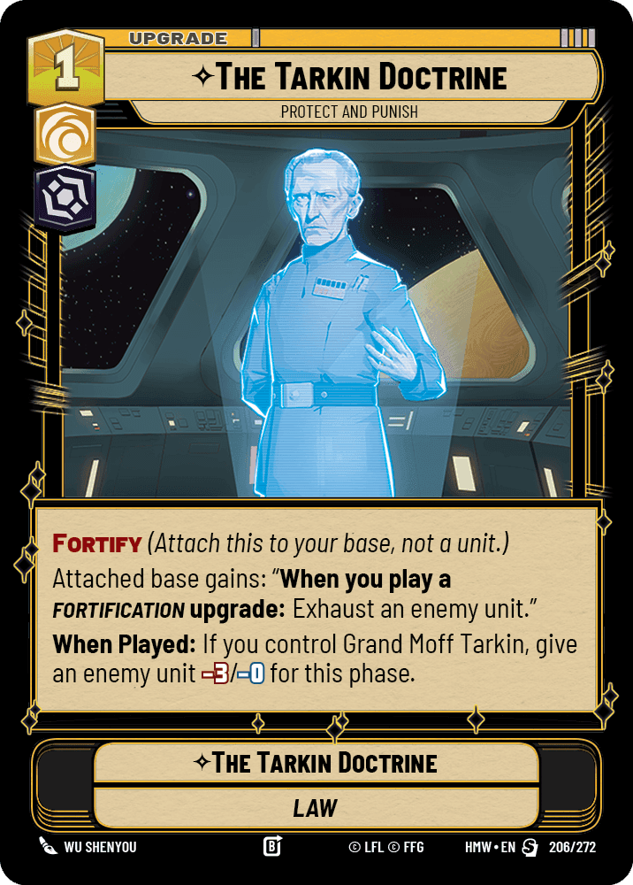 The Tarkin Doctrine, Protect and Punish, Standard