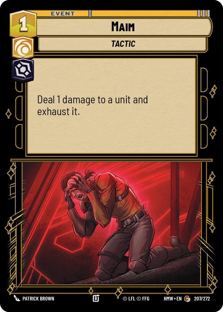 Maim, Standard