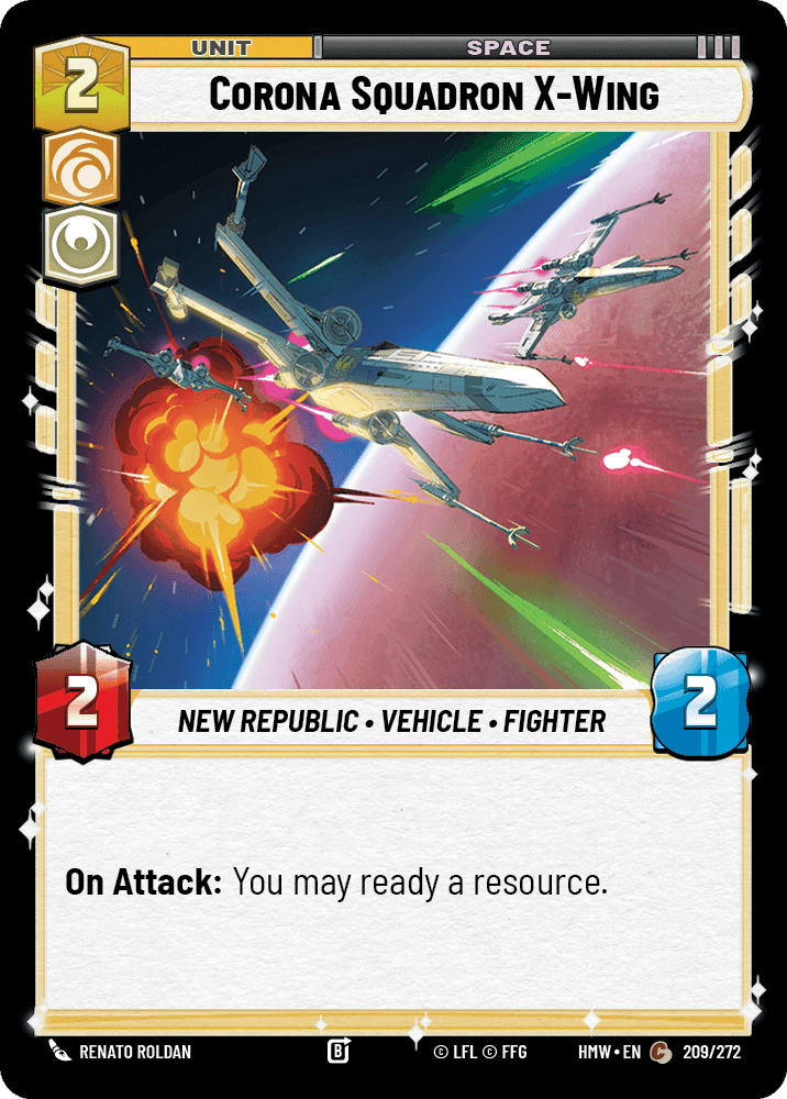 Corona Squadron X-Wing (Standard)