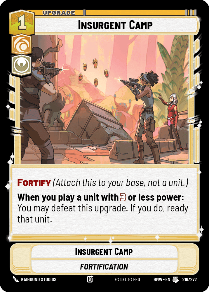 Insurgent Camp, Standard