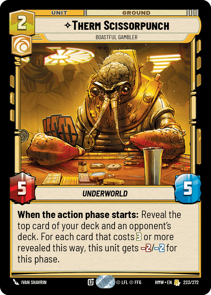 Therm Scissorpunch, Boastful Gambler, Standard