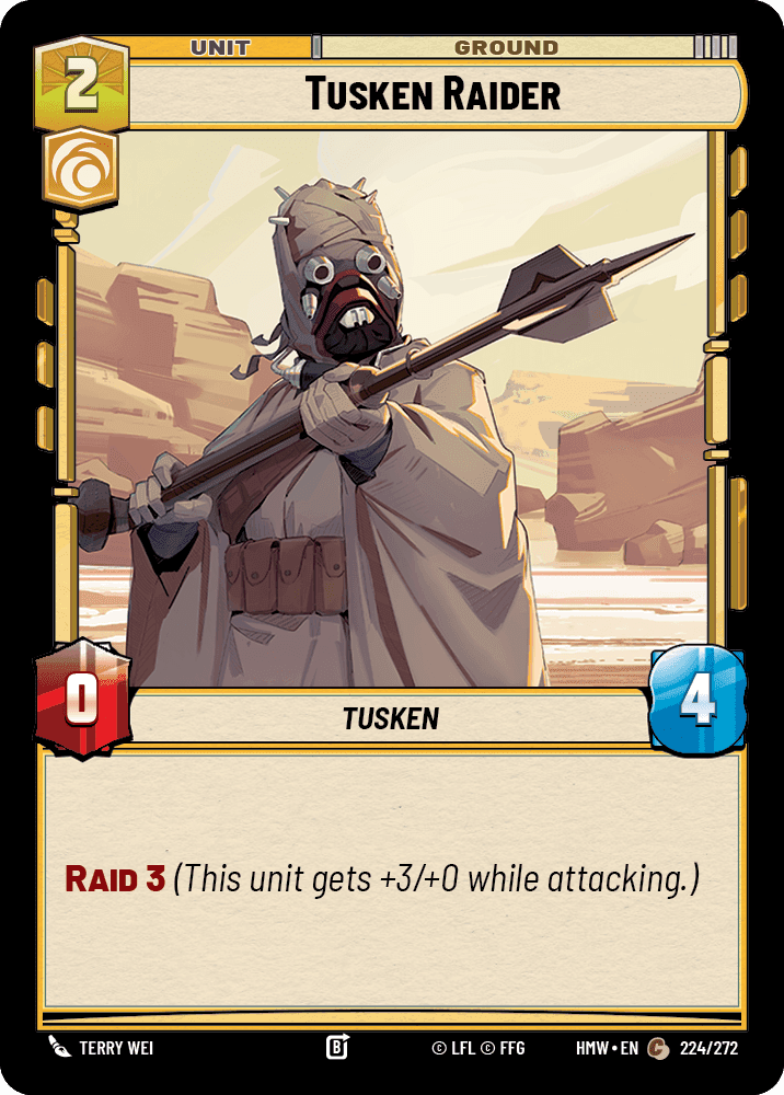 Tusken Raider, Standard