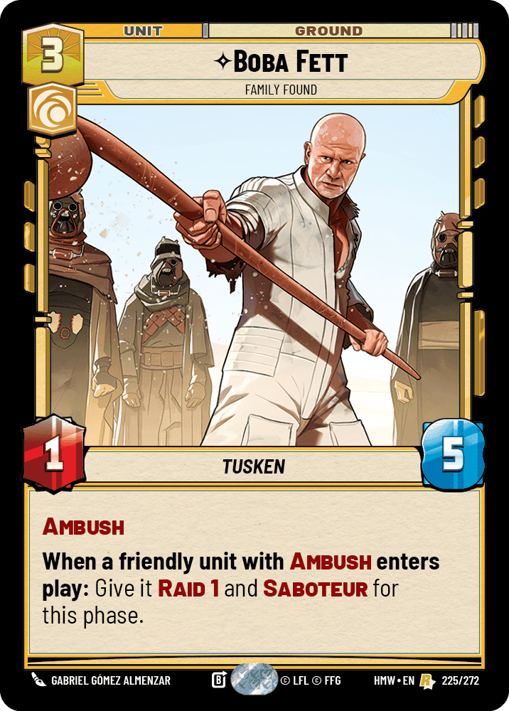 Boba Fett, Family Found, Standard