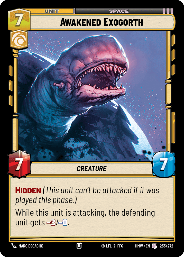 Awakened Exogorth, Standard