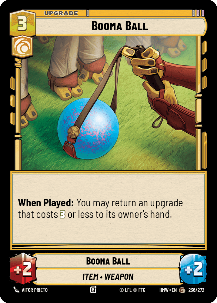 Booma Ball, Standard