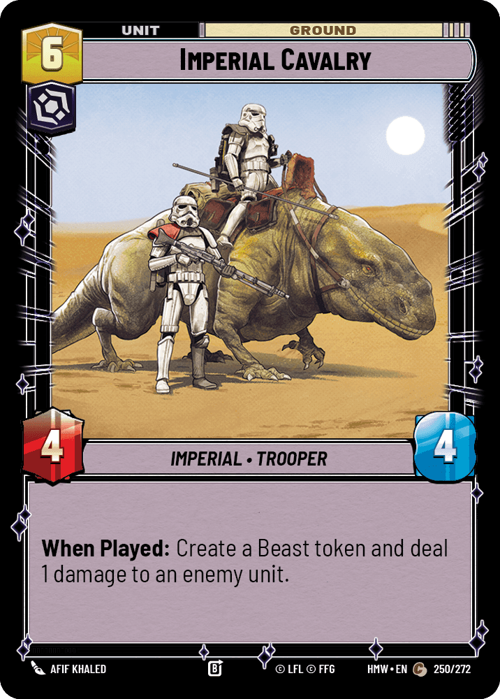 Imperial Cavalry, Standard
