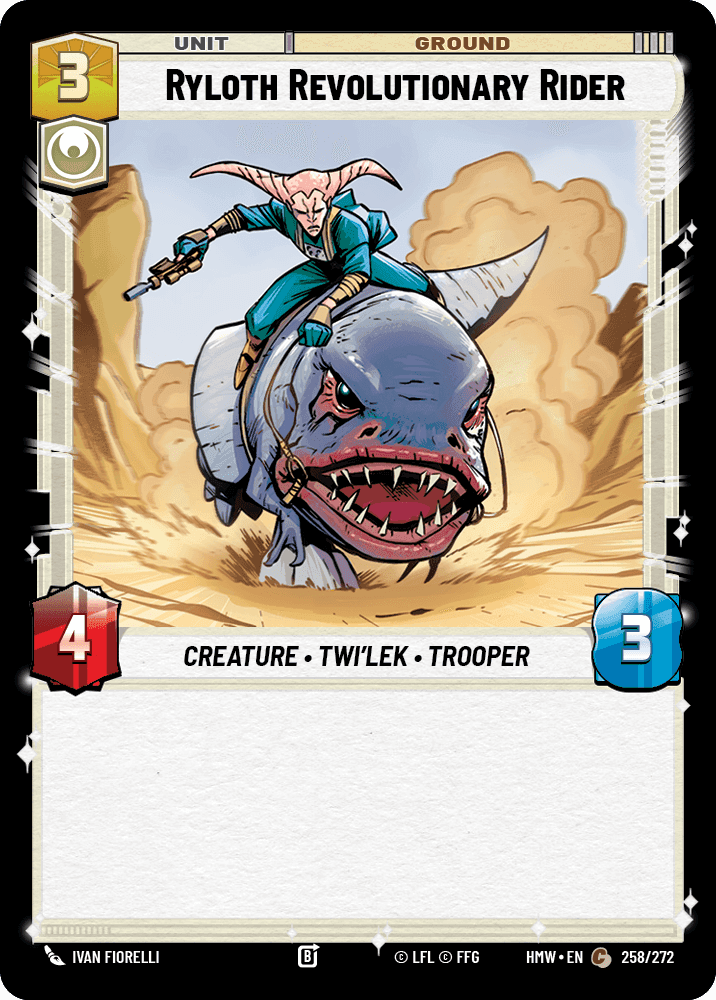 Ryloth Revolutionary Rider, Standard
