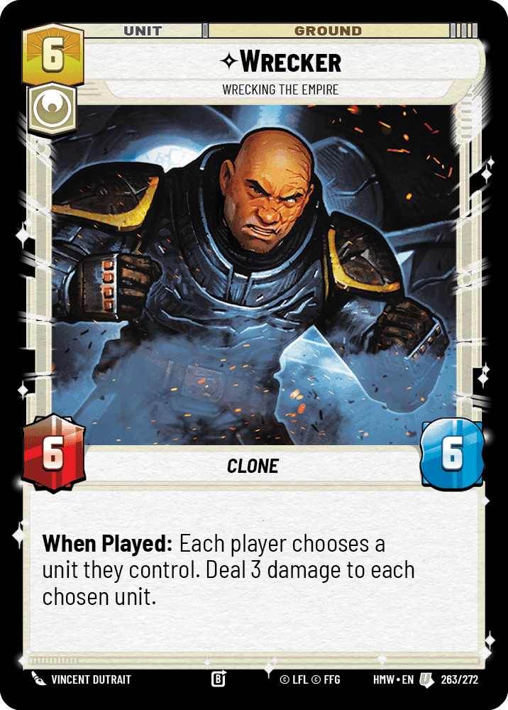 Wrecker, Wrecking the Empire, Standard