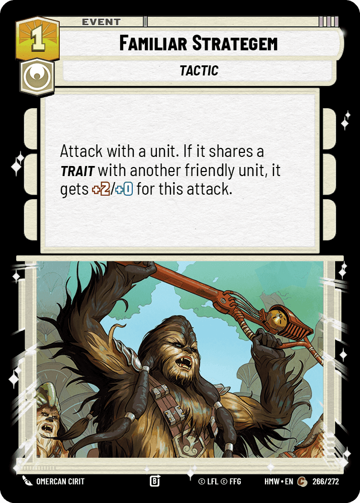 Familiar Strategem, Standard