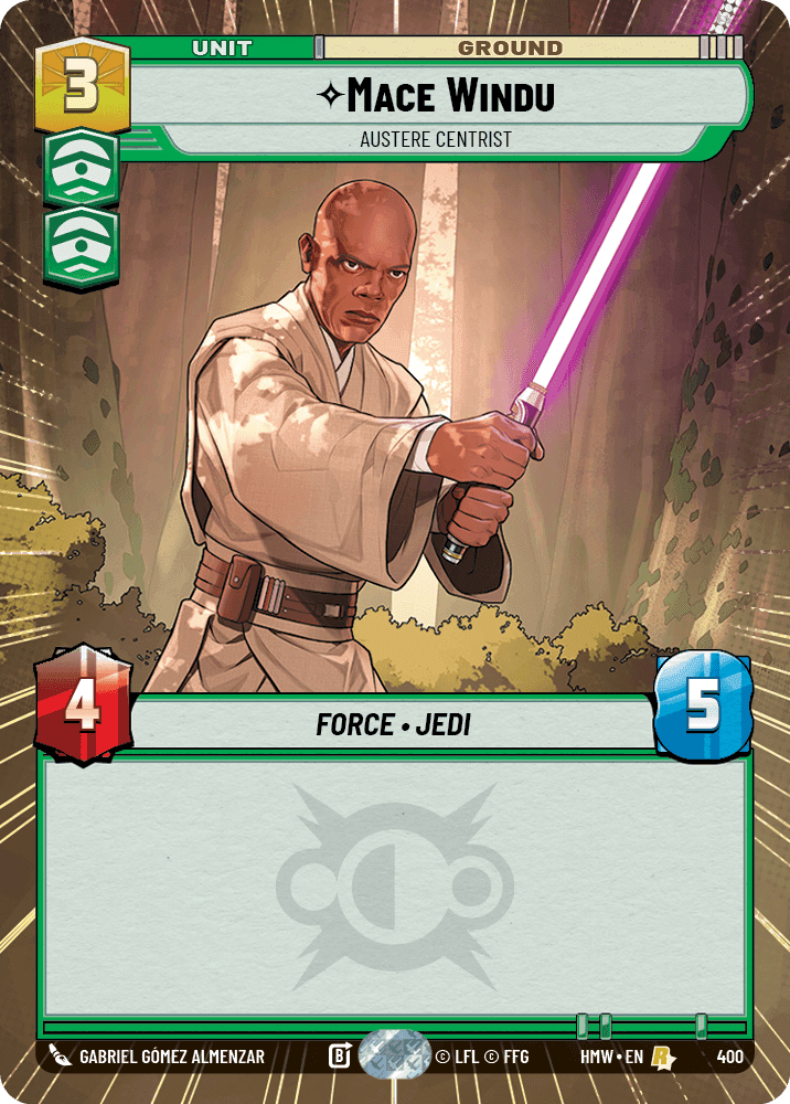 Mace Windu, Austere Centrist (Hyperspace)