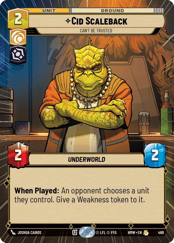 Cid Scaleback, Can't Be Trusted (Hyperspace)