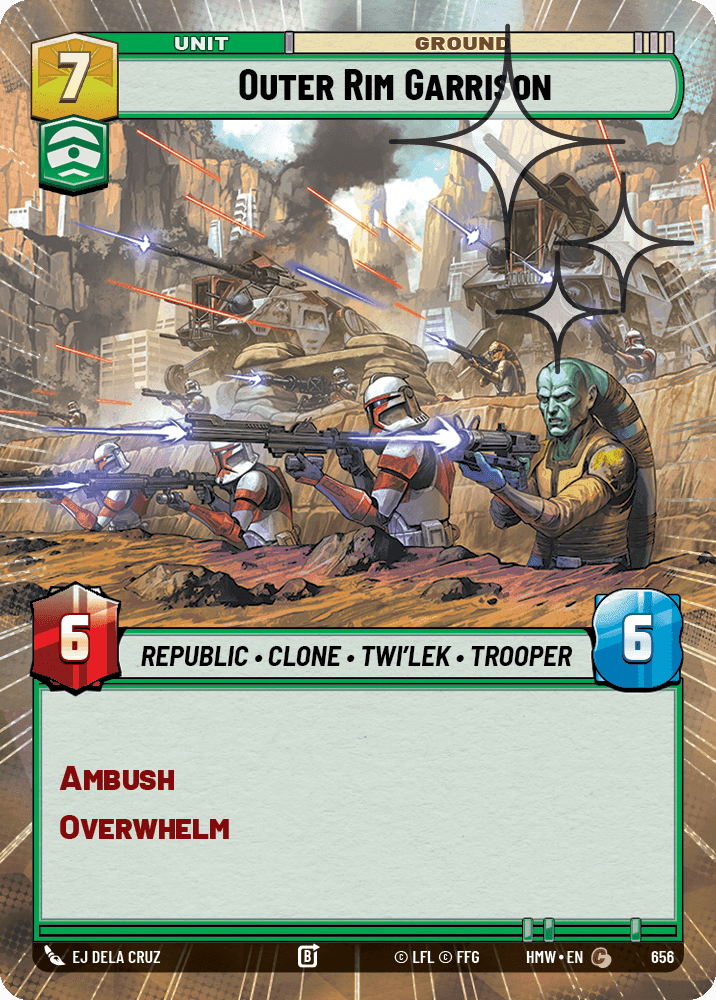 Outer Rim Garrison (Hyperspace Foil)