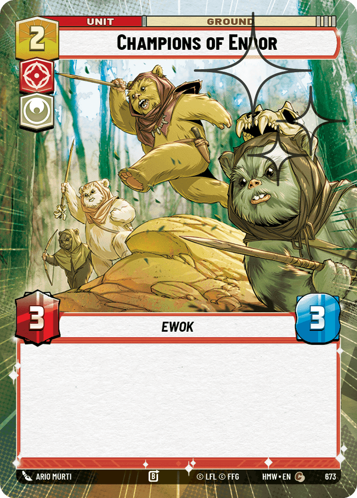Champions of Endor (Hyperspace Foil)