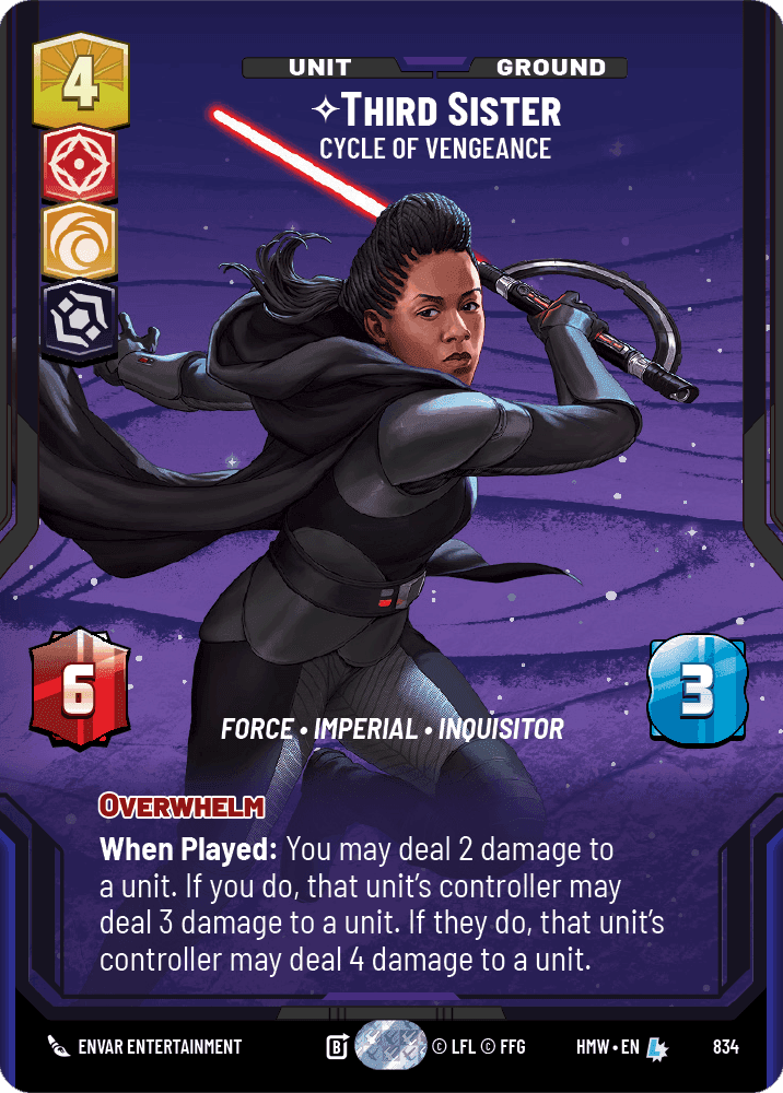 Third Sister, Cycle of Vengeance (Prestige)