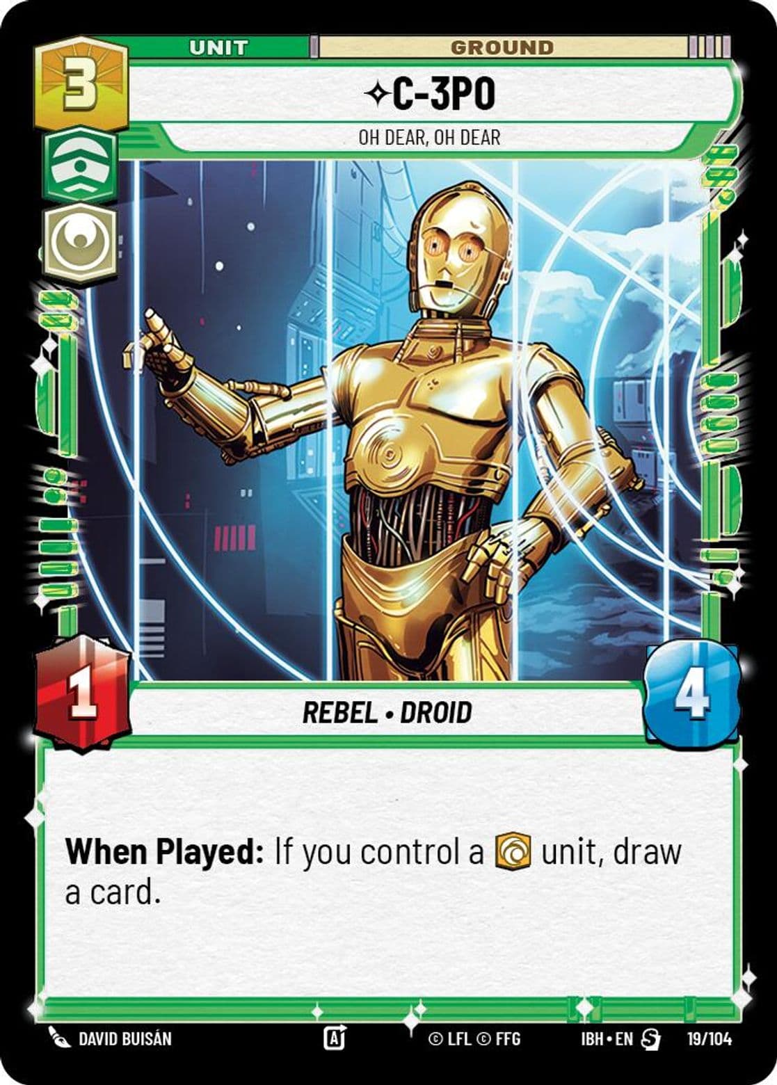 C-3P0, Oh Dear, Oh Dear, Standard