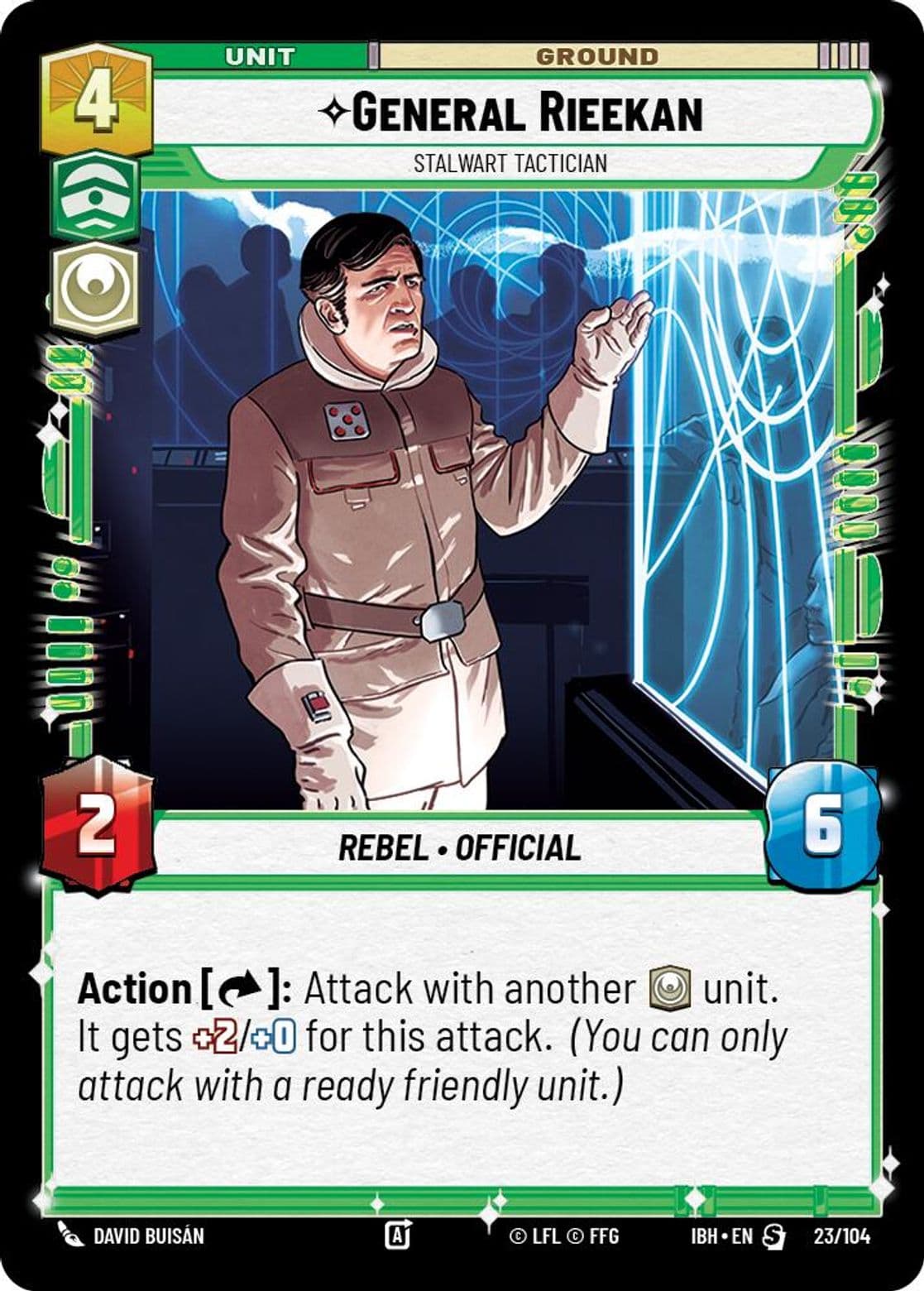 General Rieekan, Stalwart Tactician, Standard