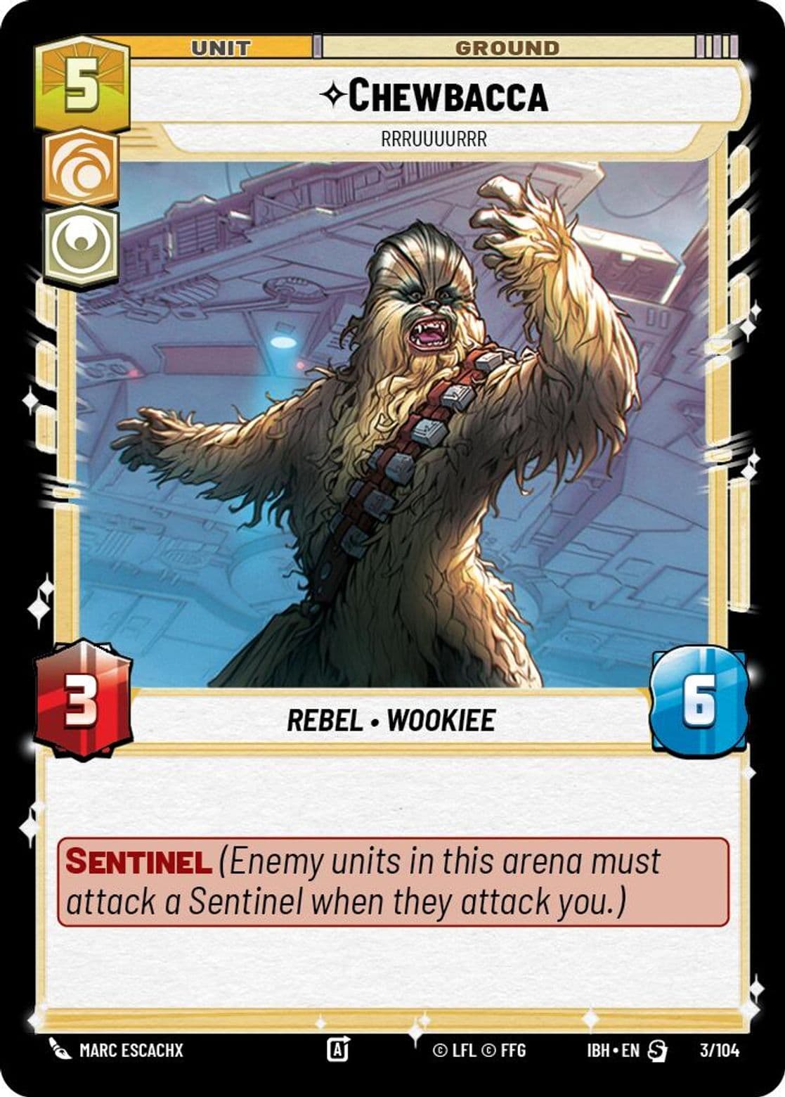 Chewbacca, Rrruuuurrr, Standard