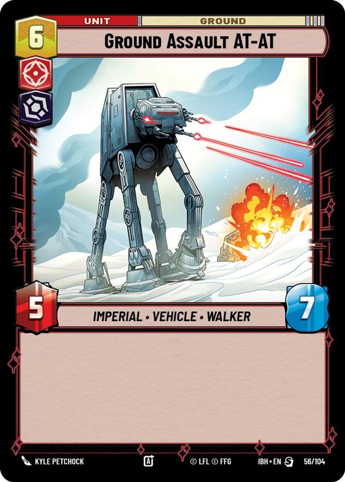 Ground Assault AT-AT, Standard